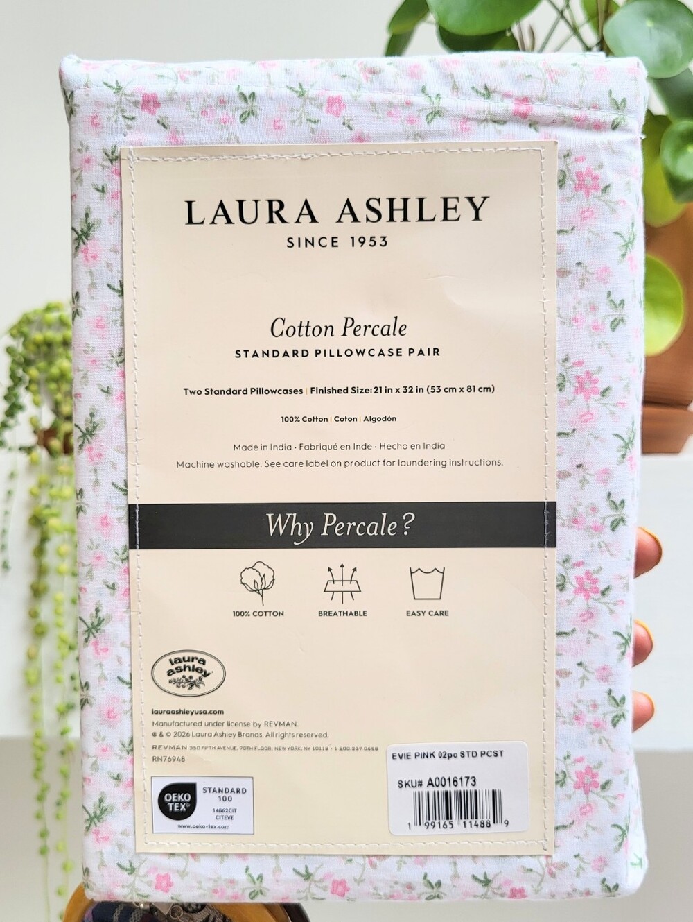 Cottage Core Pink Ditsy Floral Standard Pillowcases Mix Match Farmhouse Sheets
